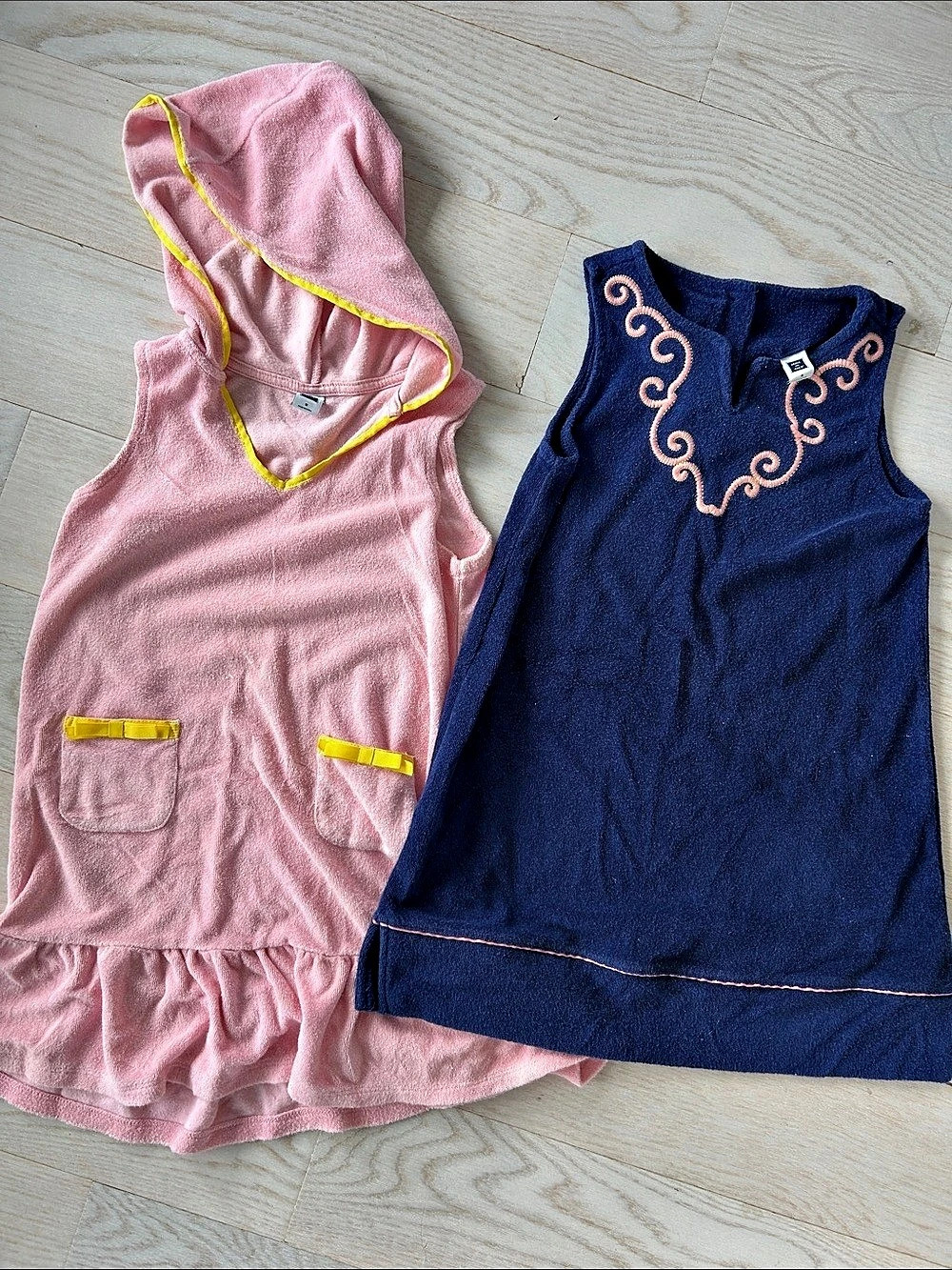 Kids Pink & Blue Janie and Jack Cover Ups